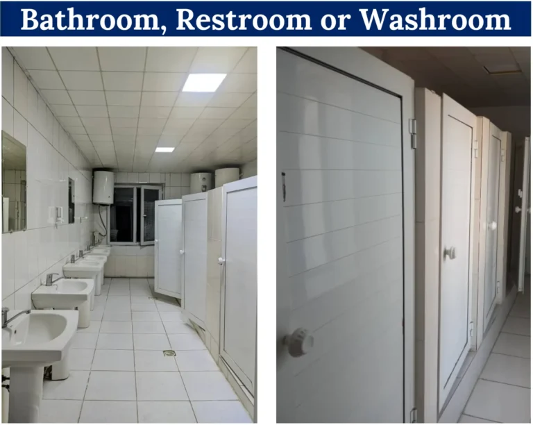 Washroom in Avicenna Tajik State Medical University Hostel